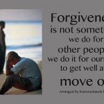 Forgive and move on